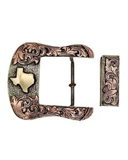 Western Ranger Belt Buckle- Texas Raymondville 2 Piece Ranger Buckle picture