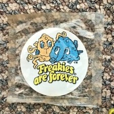 RARE 1970s Freakies Are Forever Cereal Patch *SEALED* HAMHOSE & SNORKELDORF picture