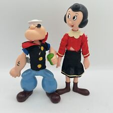 R Dakin & Co Popeye Sailor Man & Olive Oyl Vinyl Dolls/Figures picture