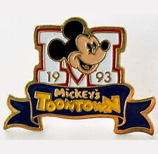 Vintage Disneyland Pin 1993 Cast Excl Mickeys Toontown Opening LE 238 of 550 picture