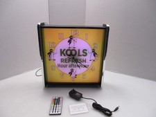 Kools Refresh LED light up Advertising wall clock Brand New picture