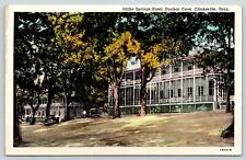 Clarksville Tennessee~Dunbar Cave State Park~Idaho Springs Hotel~1941 Linen PC picture