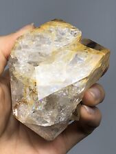 Herkimer Diamond Quartz 9.7oz Large raw Golden Healer Rainbow Clarity N0 picture