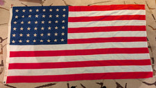 Vintage World War 2 Flag military veteran picture