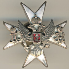Russian Empire Military order medal badge Omsk 96th Infantry Regiment  (1263) picture