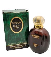 Christian Dior Poison 50ml Original Formula Vintage 1988 70% Full 1.7 oz w/ Box picture