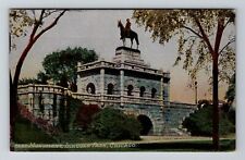 Chicago, IL-Illinois, Grant Monument Lincoln Park Antique, Vintage Postcard picture