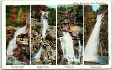 Postcard - Falls in White Mountains, New Hampshire, USA picture