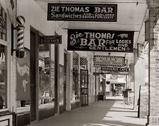  1938 Stores on Main St Saint Martinville La, Photo  (230-X) picture
