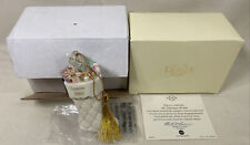 NIB Lenox Lauren 2001 My Christmas Wishes Stocking Ornament Exclusive Edition picture