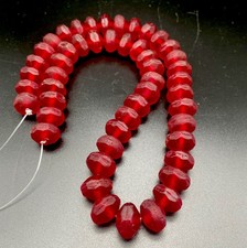 Antique Vintage Africa Trade Beads Red 