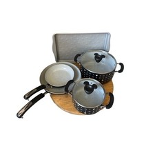 Farberware Disney Chef Mickey 7 Piece Ceramic Nonstick Cookware Pots & Pans Set picture