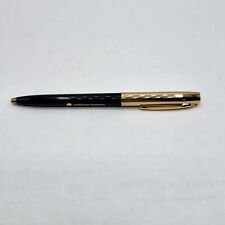 Vintage Fisher  Gold Tone Space Ballpoint Pen Black Ink Smithsonian Museum  picture