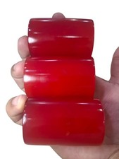 bakelite faturan 3 bead 338 grams  suitable for rosary making . picture