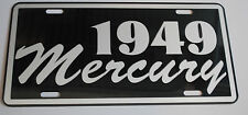 METAL LICENSE PLATE 1949 49 MERCURY MERC MONTEREY MONTCLAIR CONVERTIBLE WAGON picture