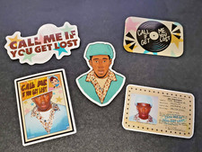 Tyler the creator, Call Me If You Get Lost - 5 Waterproof Sticker set picture