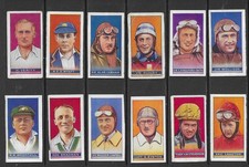 Amalagamated press 1935 SPORTSMEN OF THE WORLD cigarette cards (18) picture