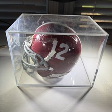 Rare Ken Stabler Autographed Alabama Crimson Tide Mini Helmet Tristar Authentic  picture