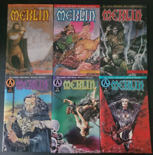 MERLIN #1-6 (1990) ADVENTURE COMICS FULL COMPLETE SERIES SWORD SORCERY ARTHUR picture