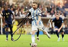 LIONEL MESSI (Argentina Soccer) Hand Signed 7x5