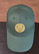 Jagermeister Embroidered Gold Logo Baseball Hat Cap Adjustable Strap Back *NEW* picture