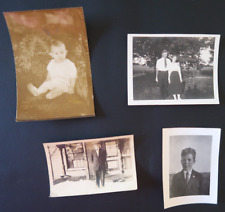 1930s LOT OF VINTAGE FAMILY PHOTOGRAPHS BABY SNOW NICE GROUP  L12 picture