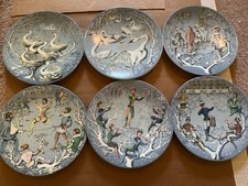 6 Haviland Limoges Plates 12 days of Christmas Vintage 75'76'77'79'80'81 picture