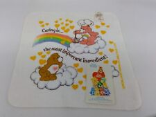 Vintage 1983 American Greetings Care Bears Washcloth - NWTs picture