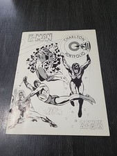 Charlton Portfolio 1974 / PEACEMAKER Cover & Artwork - DITKO BLUE BEETLE - RARE picture