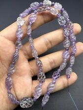 Best Amethyst Stone Rare Old Natural Color Antique Sting Necklace picture