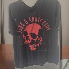 Vtg 90s JANES ADDICTION T-Shirt 1990 Tee Size Small picture