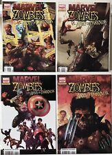 Marvel Comics - Zombies Vs Army of Darkness Run Lot 1-5 Missing #2 VF/NM picture