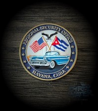 US Embassy Havana Challenge Coin - Only Run Made picture