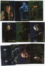 2001 Topps The Lord of the Rings Fellowship of the Ring Foil Card Complete Set picture
