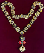 ORDER OF GOLDEN FLEECE WITH CHAIN AUSTRIA - HUNGARY HIGH QUALITY MODERN  REPLICA picture