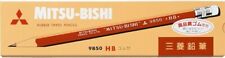 Mitsubishi Pencil pencil with pencil eraser 9850 hardness HB K9850HB (Original picture