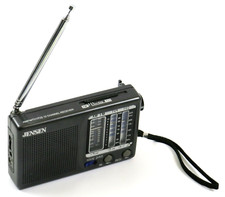 Jensen 12 Channel Receiver Portable Radio, MR-400 AM/FM/TV - Read Condition picture