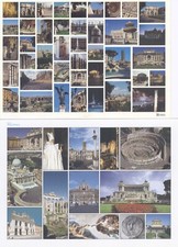 (10) POSTCARDS ROME, ITALY Exceptional Color New & Unposted (8) 6 5/8