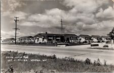 Vintage RPPC Postcard Siesta Motel Waupaca WI Wisconsin 1955               D-714 picture