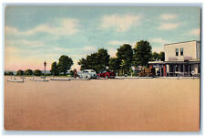 c1950's Main Gate Marine Corps Recruit Depot Parris Island SC Postcard picture