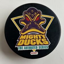 RARE Disney Mighty Ducks The Animated Series Hockey Puck VINTAGE NHL picture