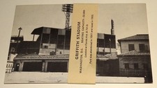 Griffith Stadium Washington D.C. (4 Postcards) by John F. Cummings 1968 picture