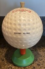 RC Golfing 36 Golfers Ice Pail Bucket Figural Golf Ball On Tee Novelty picture