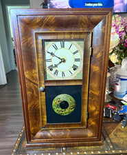 Vintage Eight day and Thirty Hour Brass Clocks includes pendulum, no wind key picture