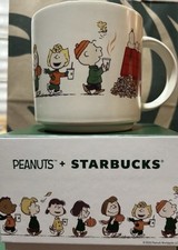 Peanuts X Starbucks 2026 Ceramic 14oz Mug In Box USA — NEW Ready To Ship picture