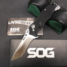 SOG VULCAN Tanto VL-03 Folder Flipper San-Mai VG-10 BL, Seki Japan  NIB MINT picture
