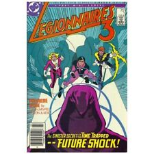Legionnaires Three #1 Newsstand DC comics NM minus Full description below [b] picture