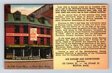 Boston MA-Massachusetts, Union Oyster House Inc, Antique, Vintage Postcard picture