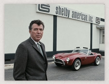 CARROLL SHELBY PERFORMANCE IS MY BUSINESS SHELBY AMERICAN 11X8.5 PHOTO REPRO picture