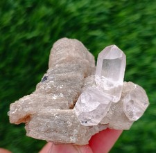 31 Gm Outstanding Natural Topaz crystal specimen on Matrix from Skardu valley Pa picture